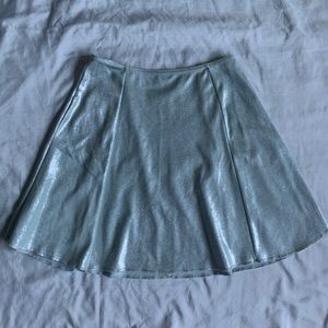 Women’s Silver Cosplay / Costume Skater Skirt M